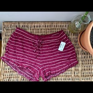 Aero soft pajama shorts NWT